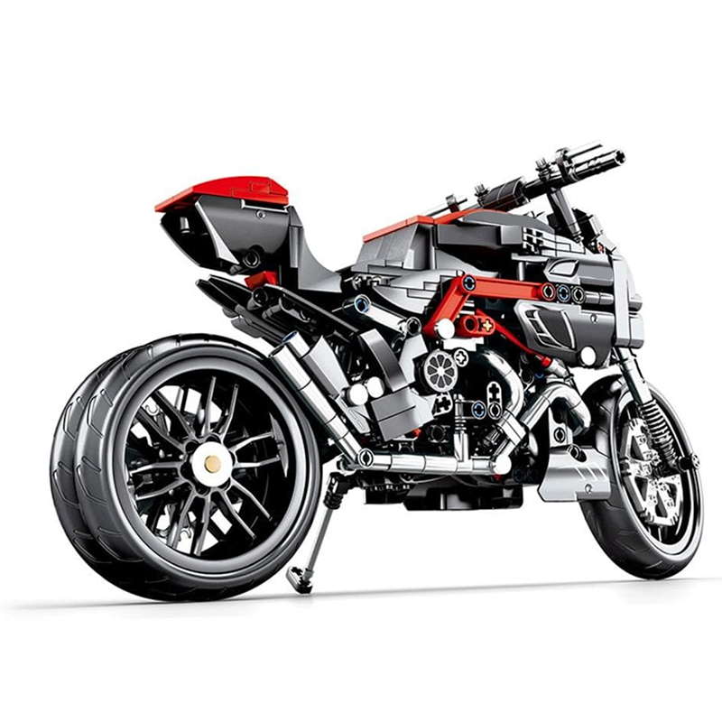 Brick MOC Red Devil Performance | 702pcs - Brick Car Merchant