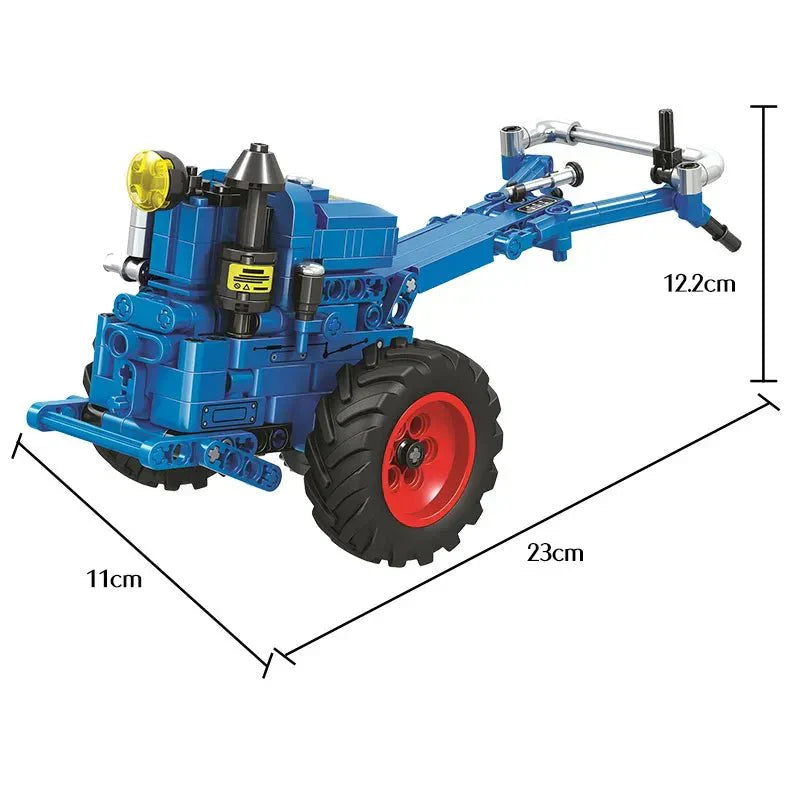 Brick MOC Retro Walking Tractor | 248pcs - Brick Car Merchant