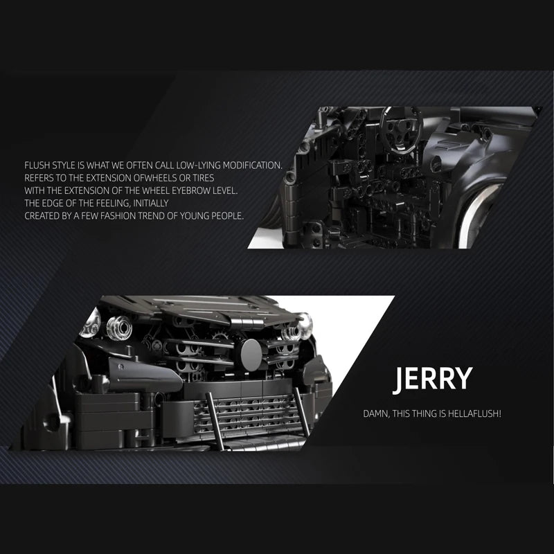 LEGO MOC Mercedes Benz C63 AMG Shadow Edition | Stanced, 2267 pcs - Brick Car Merchant LEGO MOC Mercedes Benz C63 AMG Shadow Edition | Stanced, 2267 pcs - Brick Car Merchant