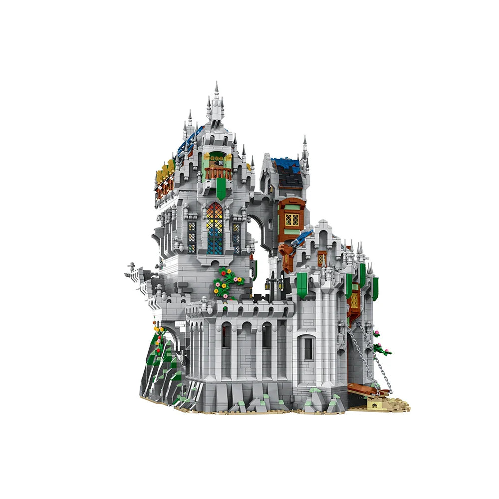 Brick MOC European Medieval Castle | 8602pcs - Brick Car Merchant