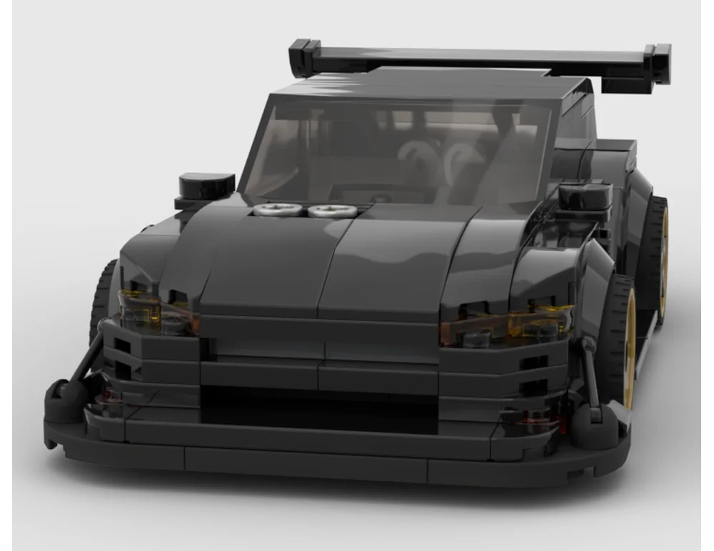 Brick MOC Volkswagen Scirocco - Brick Car Merchant