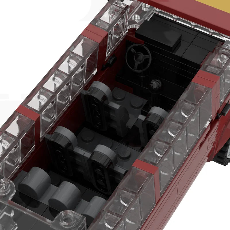 LEGO MOC Volkswagen T3 Camper Van - Brick Car Merchant