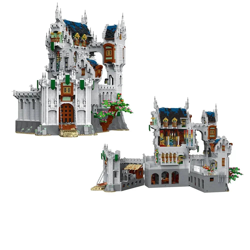 Brick MOC European Medieval Castle | 8602pcs - Brick Car Merchant
