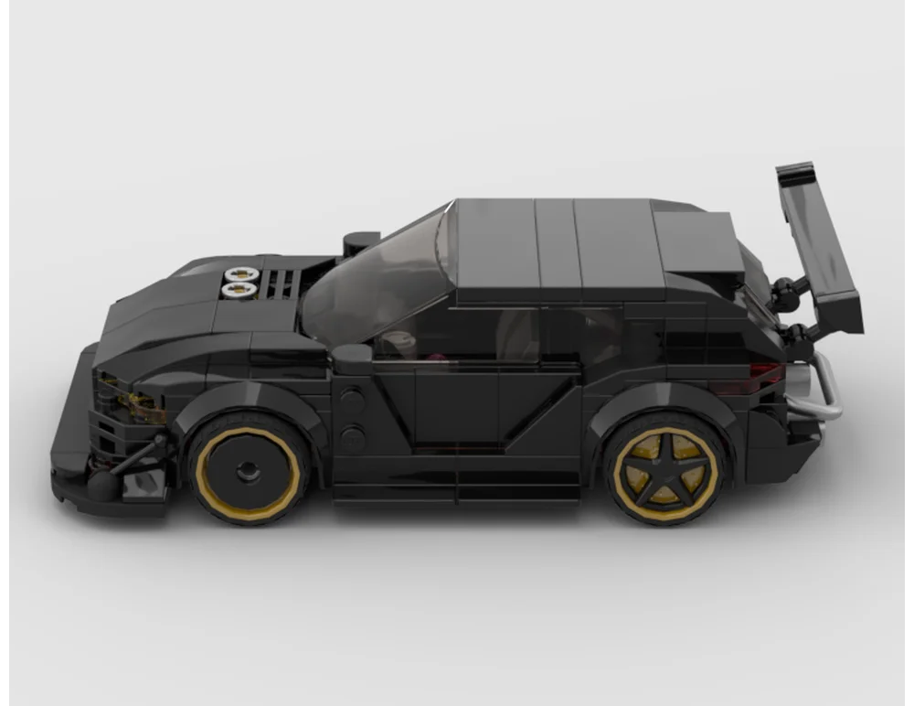Brick MOC Volkswagen Scirocco - Brick Car Merchant