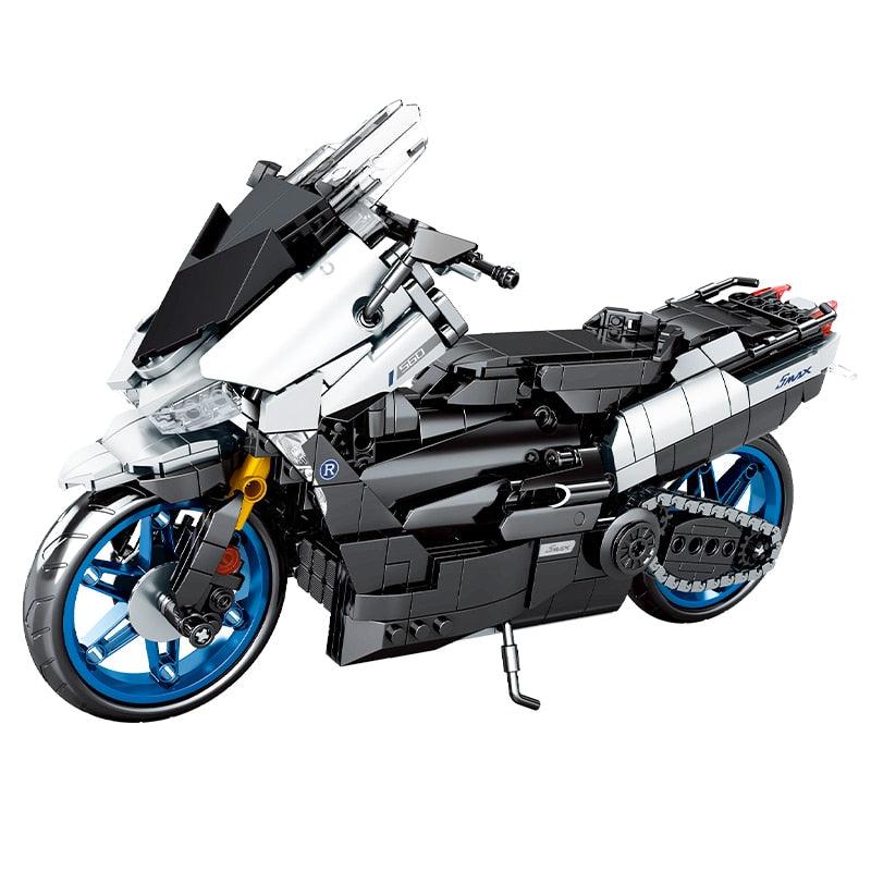Brick MOC Sport Touring Maxi Scooter 530 | 798pcs - Brick Car Merchant