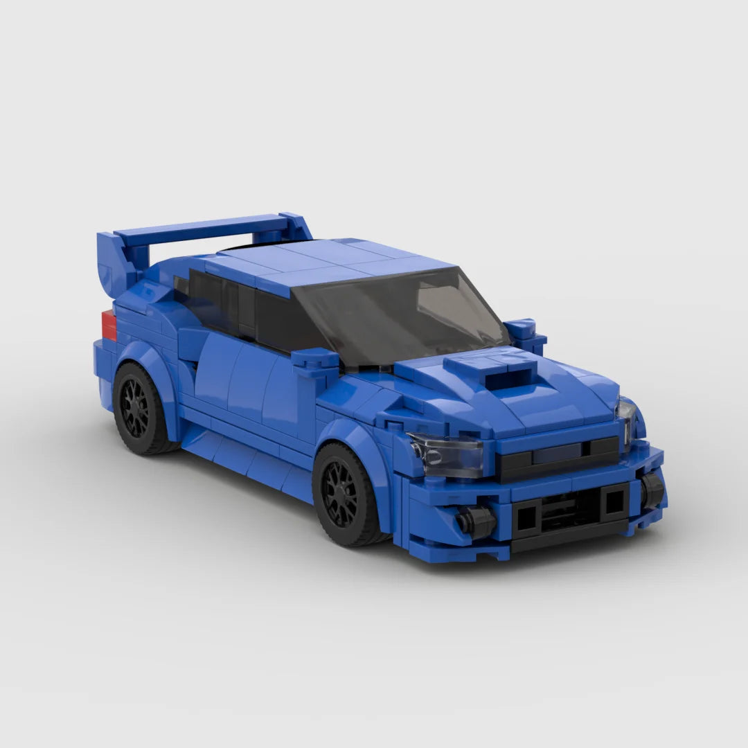 Brick MOC Subaru WRX STI - Brick Car Merchant