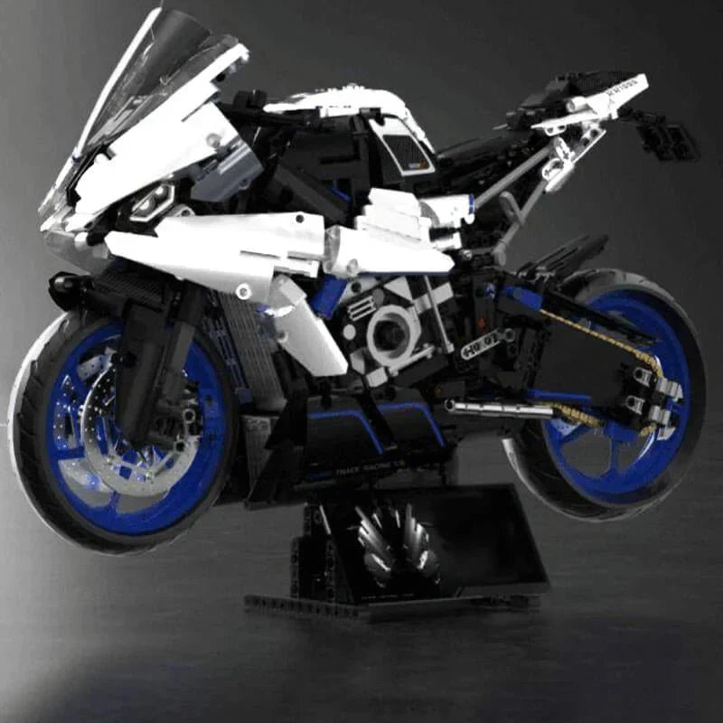 Brick MOC Superbike RR Track Weapon | 1987pcs - Brick Car Merchant