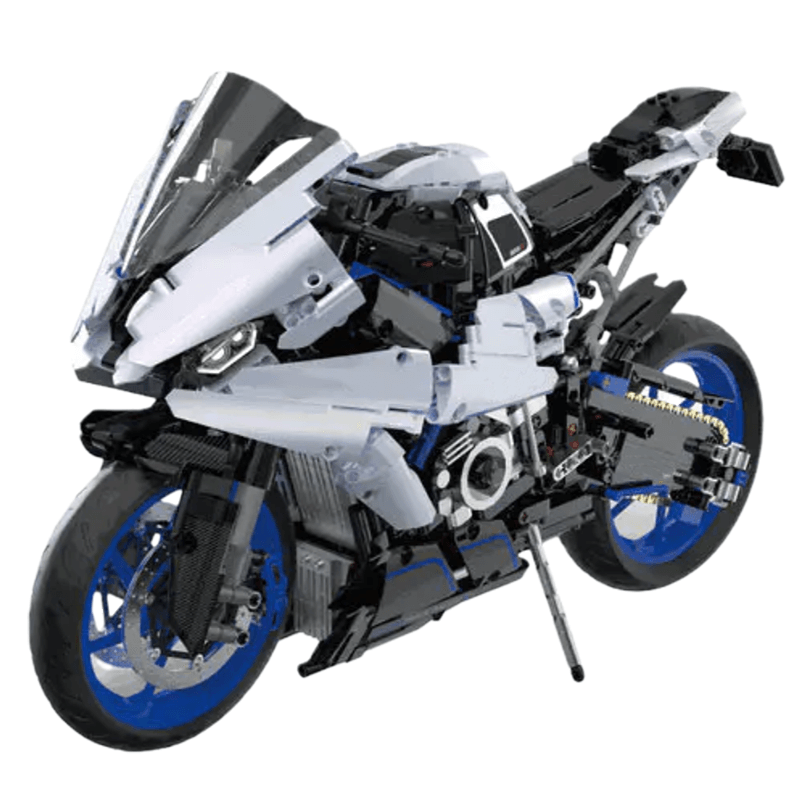 Brick MOC Superbike RR Track Weapon | 1987pcs - Brick Car Merchant
