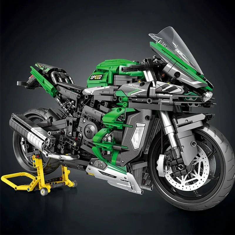 Brick MOC Supercharged Sport Tourer | 2088pcs - Brick Car Merchant