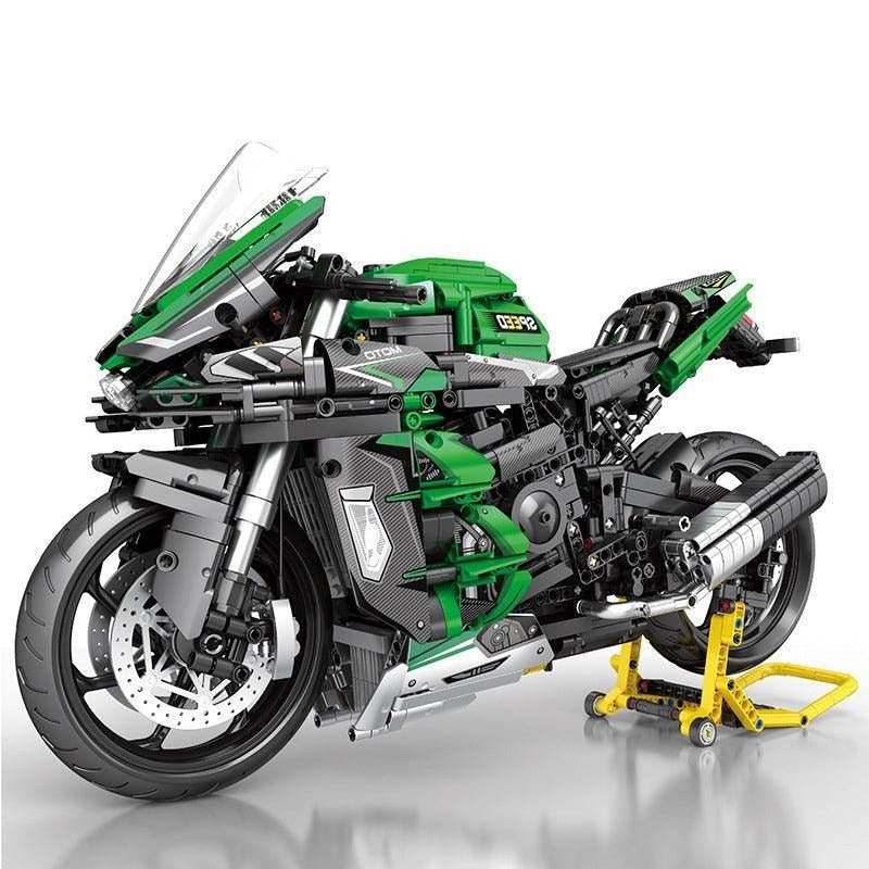 Brick MOC Supercharged Sport Tourer | 2088pcs - Brick Car Merchant