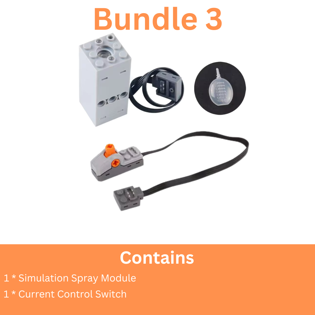 LEGO MOC Technic Smoke Simulation Spray Power Function Kit | Various Bundles - Brick Car Merchant