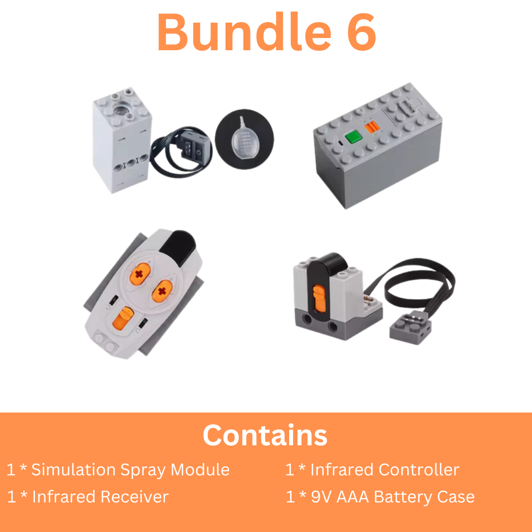 LEGO MOC Technic Smoke Simulation Spray Power Function Kit | Various Bundles - Brick Car Merchant