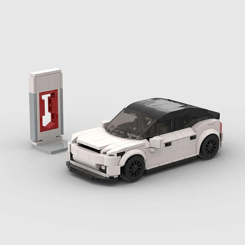 Brick MOC Tesla Model 3 - Brick Car Merchant