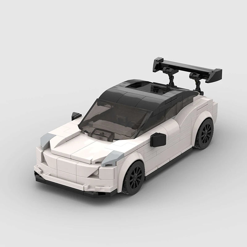 Brick MOC Tesla Model 3 | Track Edition - Brick Car Merchant