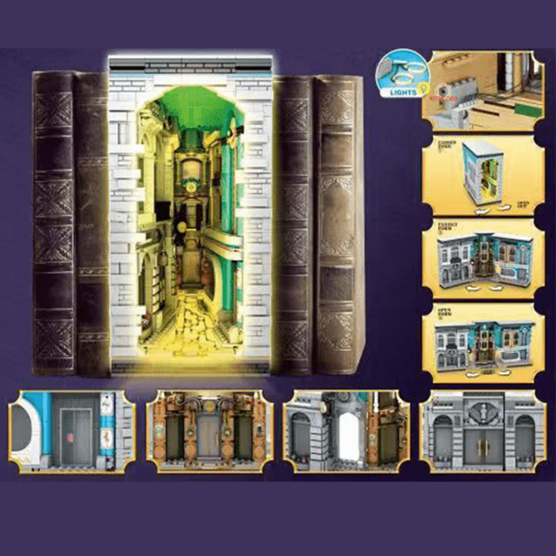 Brick MOC The Book of Architecture | 3107pcs - Brick Car Merchant