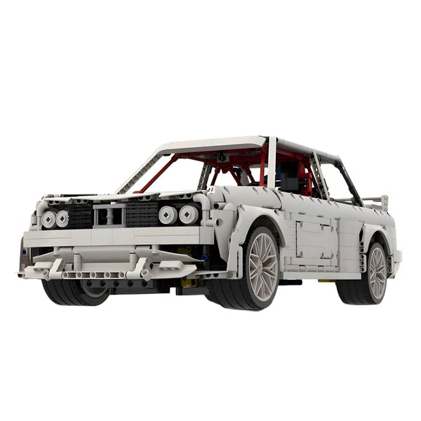 Brick MOC The Legendary BMW M3 E30 | 2948pcs - Brick Car Merchant