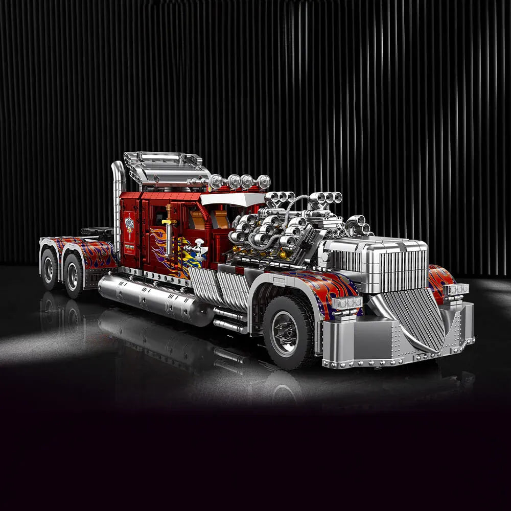 Brick MOC Titan V24 Diesel Power Truck | 3484pcs - Brick Car Merchant