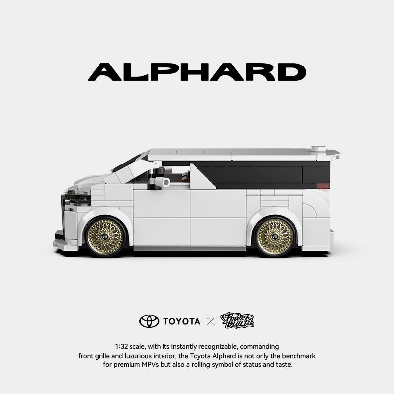 Brick MOC Toyota Alphard - Brick Car Merchant