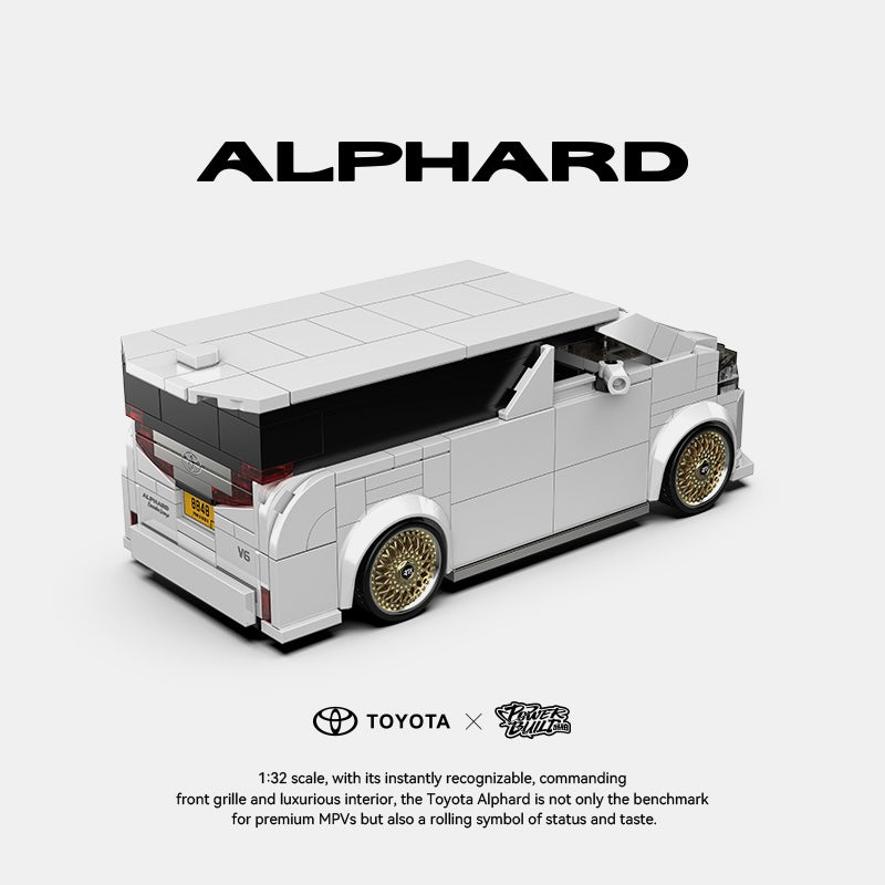 Brick MOC Toyota Alphard - Brick Car Merchant