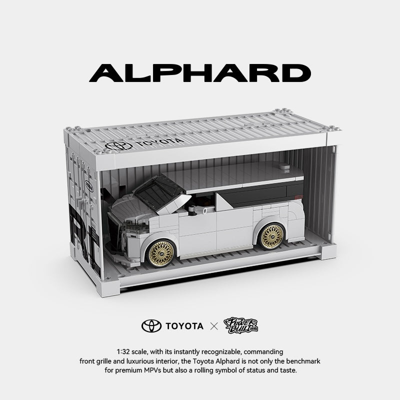 Brick MOC Toyota Alphard - Brick Car Merchant