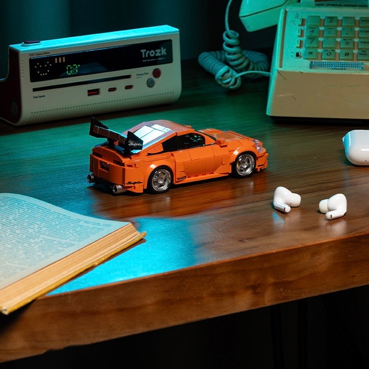 Brick MOC Toyota Supra A80 - Brick Car Merchant
