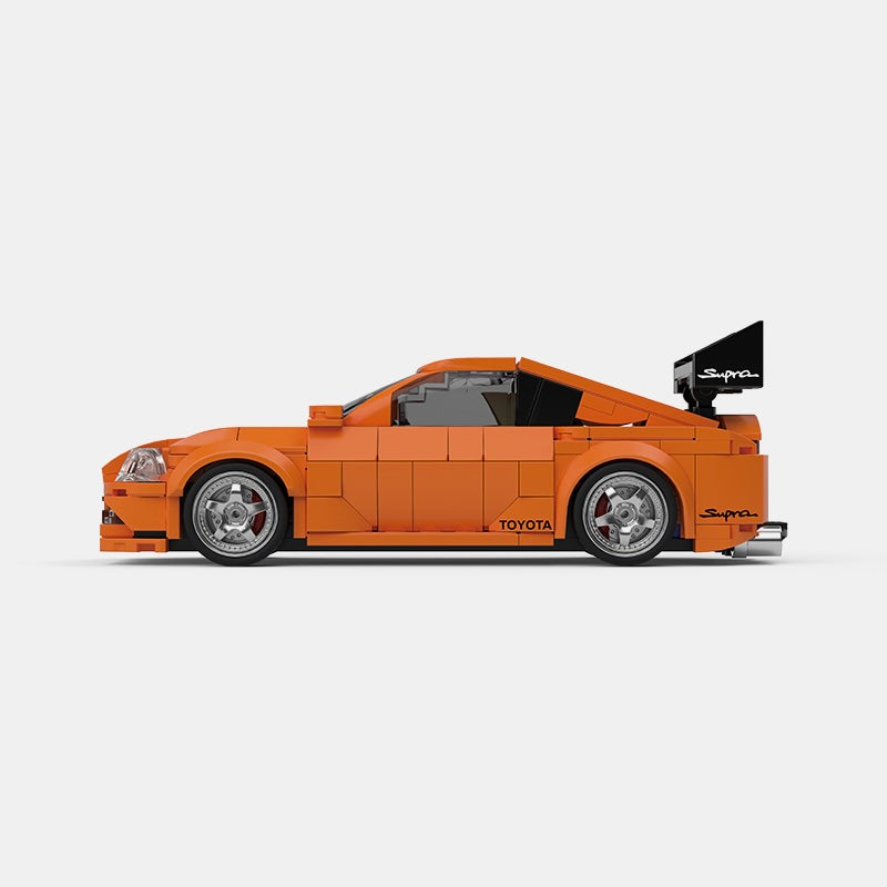 Brick MOC Toyota Supra A80 - Brick Car Merchant