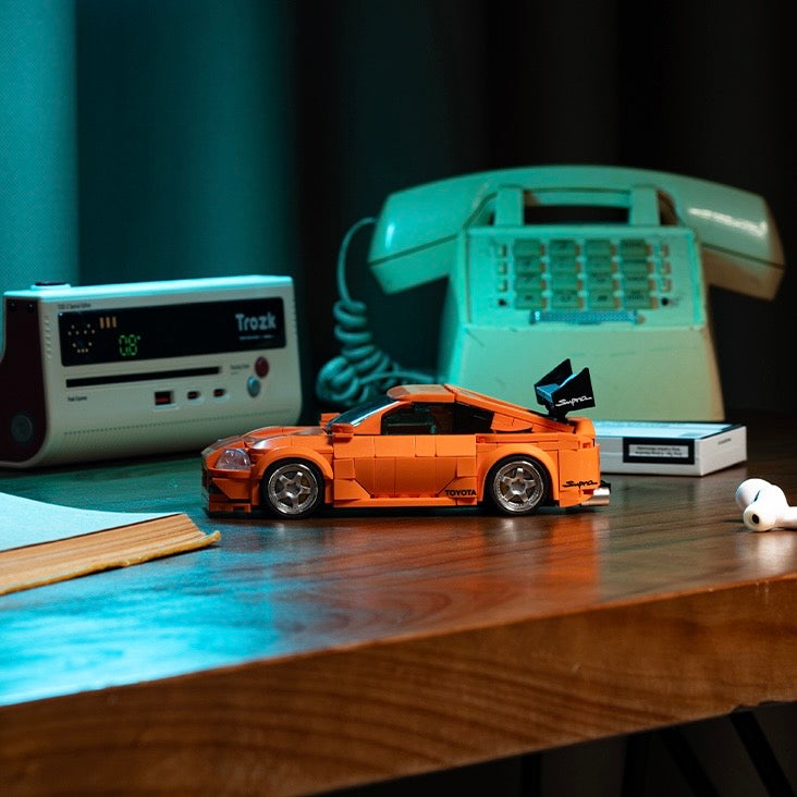 Brick MOC Toyota Supra A80 - Brick Car Merchant