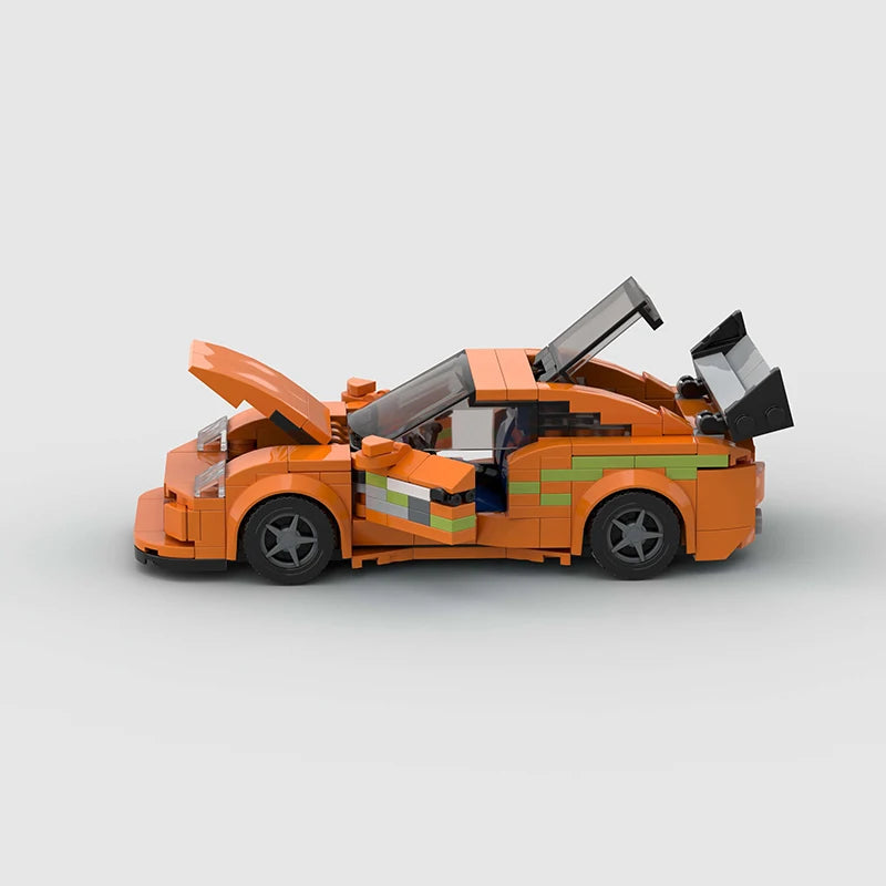 Brick MOC Toyota Supra MK4 | Fast & Furious Edition - Brick Car Merchant