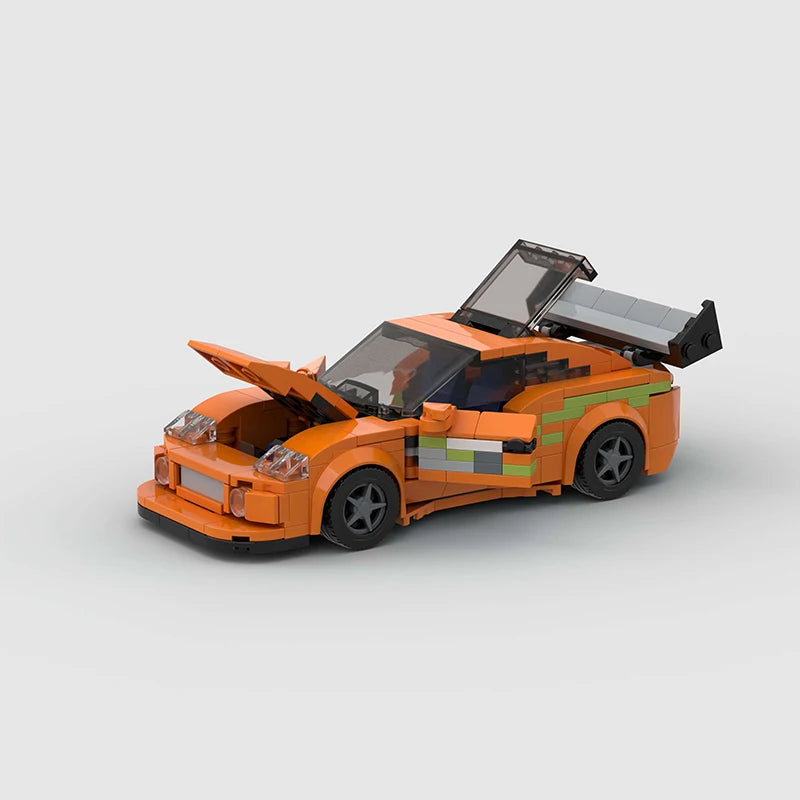 Brick MOC Toyota Supra MK4 | Fast & Furious Edition - Brick Car Merchant