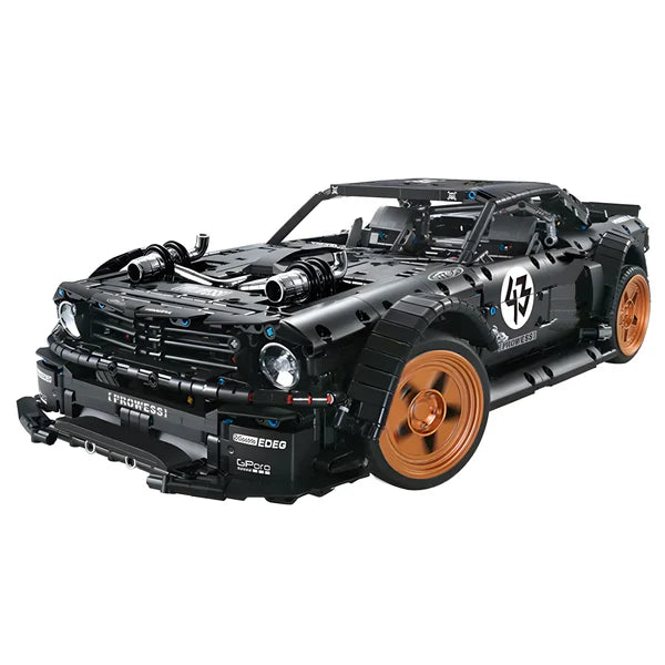 Brick MOC Ultimate 1400 BHP Drifter | Remote Control, Light Features, 3145 pcs - Brick Car Merchant