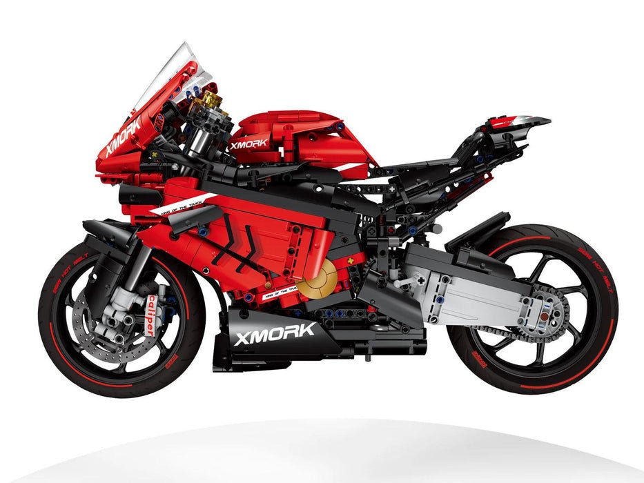 Brick MOC V4 Streetfighter Superbike | 2008pcs - Brick Car Merchant