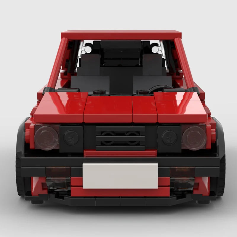 Brick MOC Volkswagen Golf GTI Mk2 - Brick Car Merchant