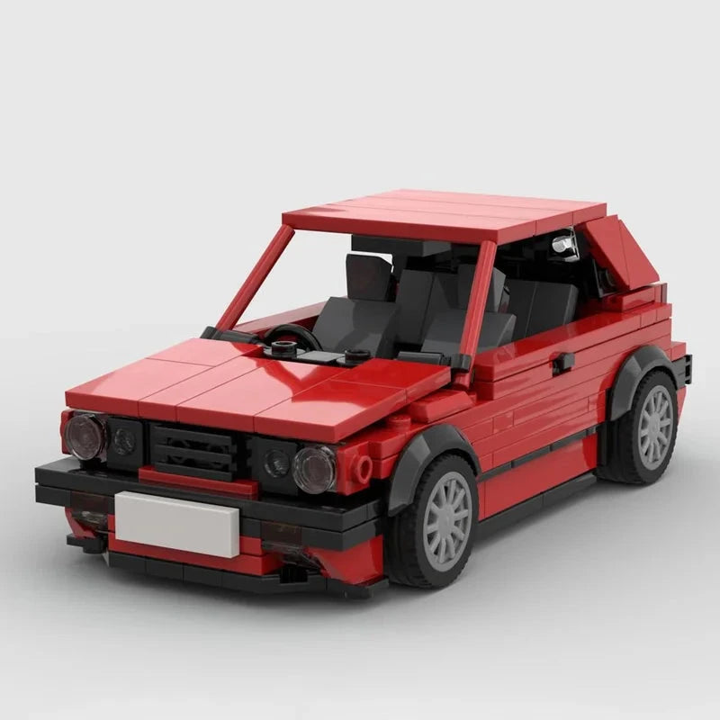 Brick MOC Volkswagen Golf GTI Mk2 - Brick Car Merchant