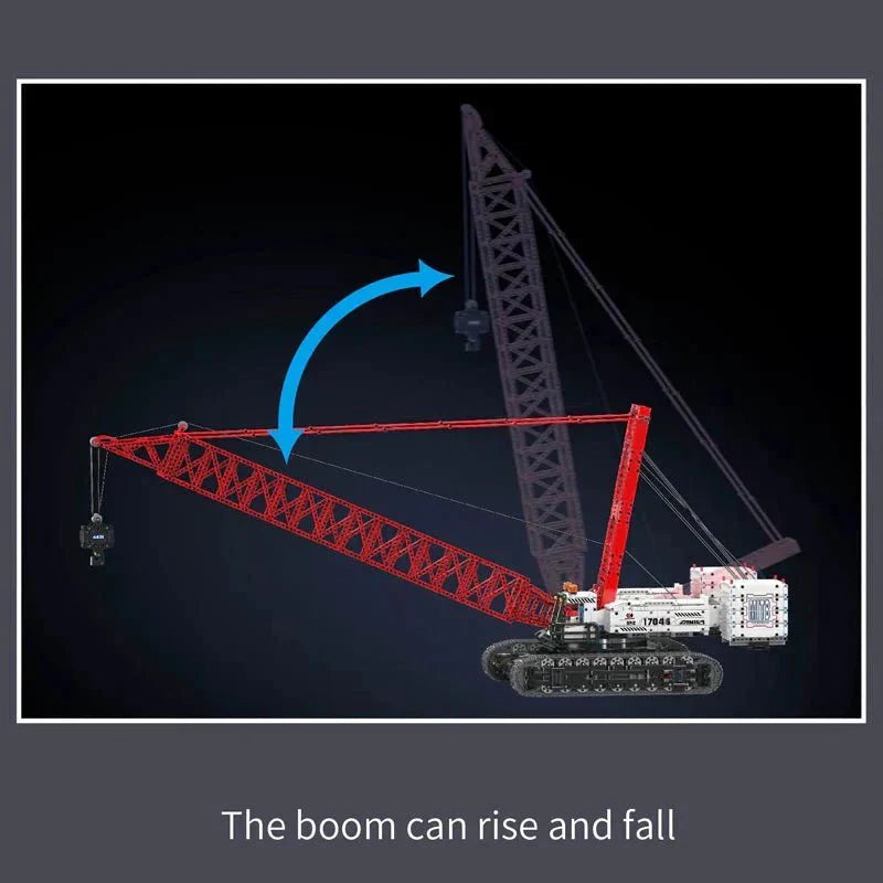 Brick MOC Wacker 16000 Crawler Crane Advanced | 4494pcs - Brick Car Merchant