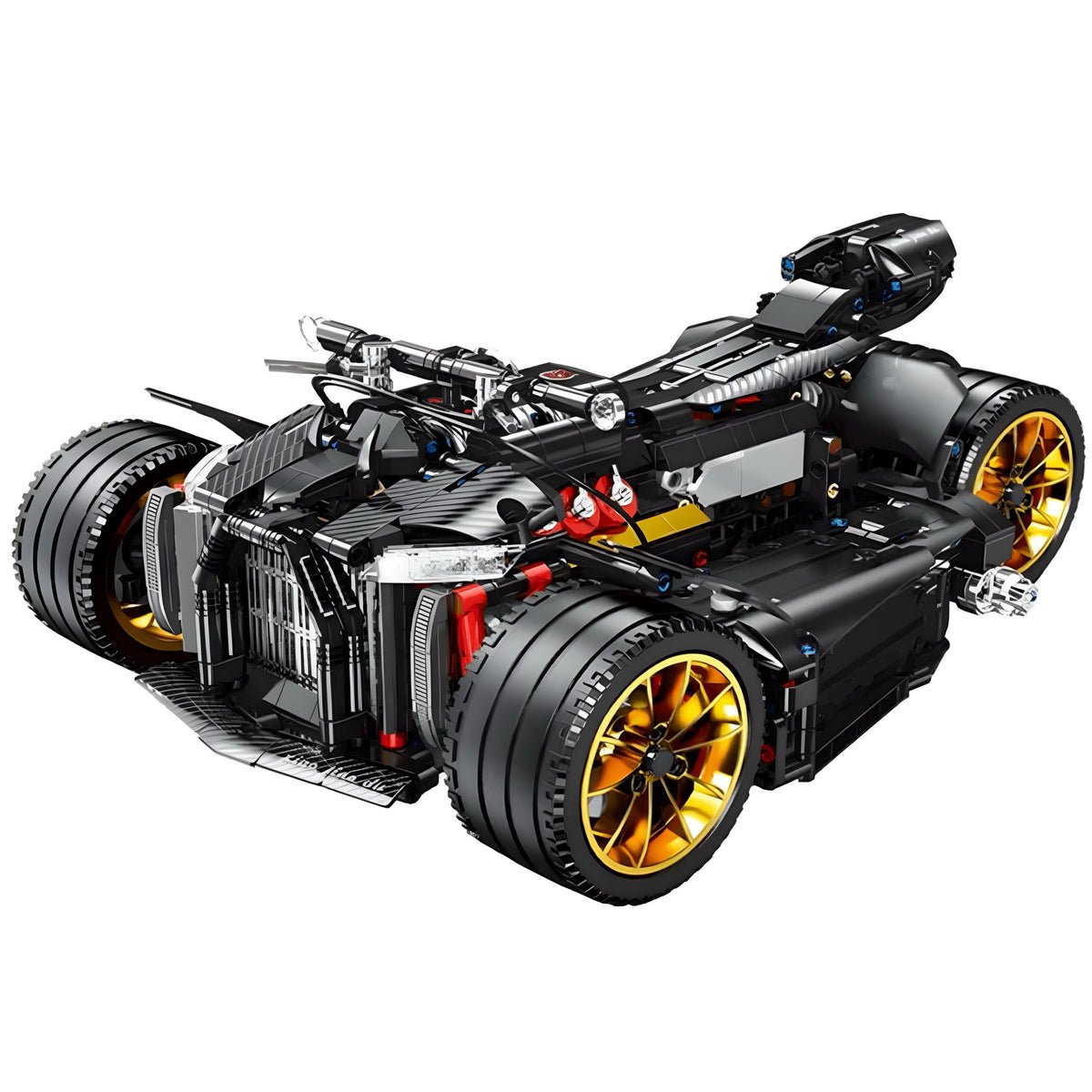 Brick MOC Wazuma V8M | 2051pcs - Brick Car Merchant