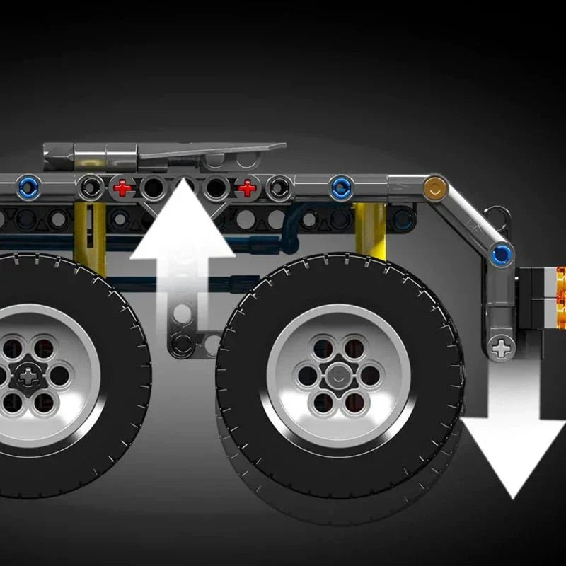 LEGO MOC Aerodyne Tractor Truck Technic | 2182pcs - Brick Car Merchant