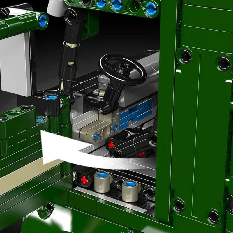 LEGO MOC Aerodyne Tractor Truck Technic | 2182pcs - Brick Car Merchant