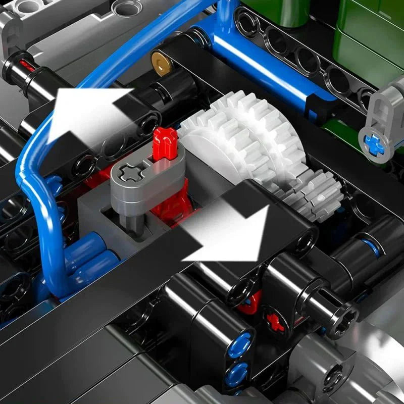 LEGO MOC Aerodyne Tractor Truck Technic | 2182pcs - Brick Car Merchant