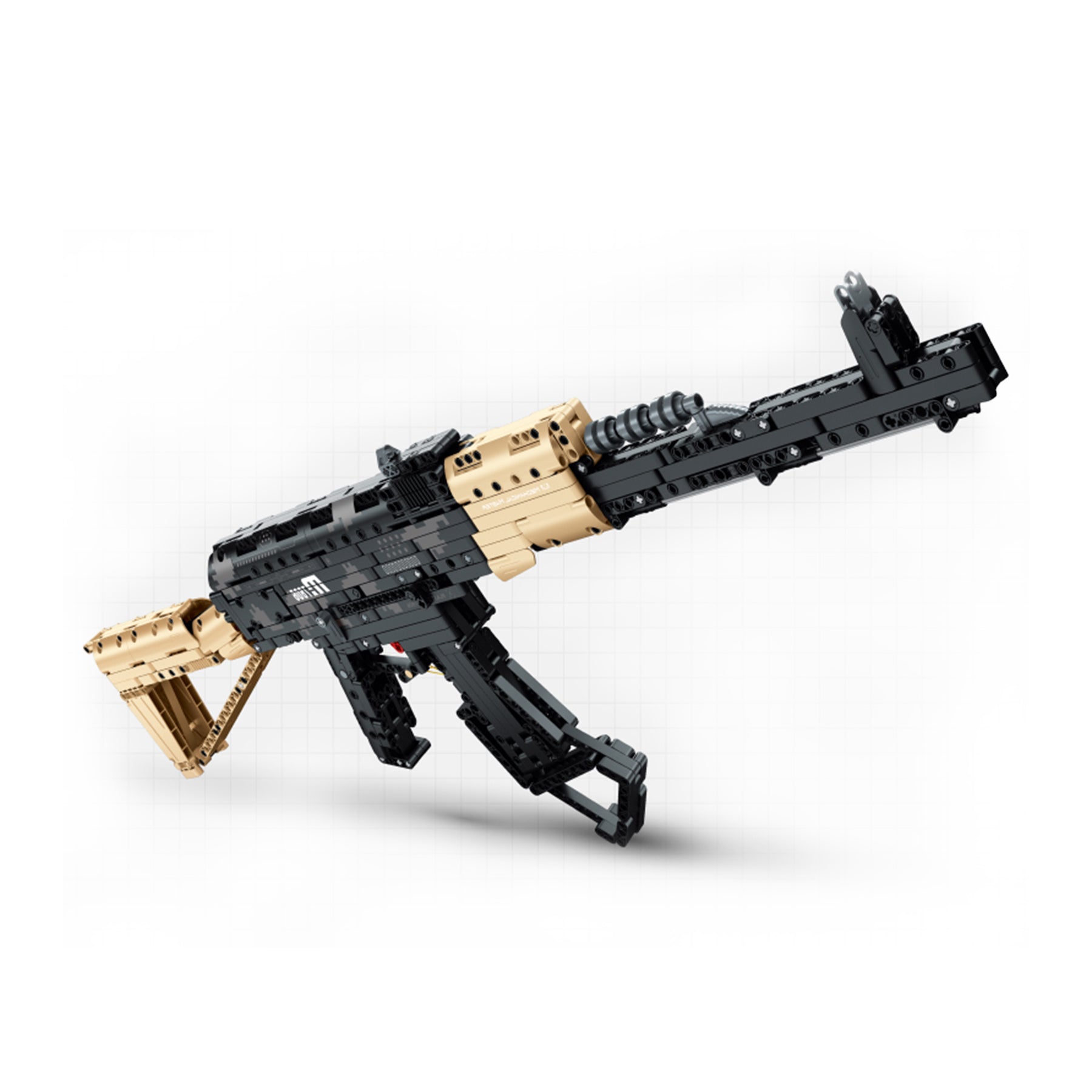 Brick MOC AK-47 Submachine - Brick Car Merchant