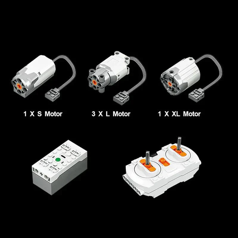 LEGO MOC RC Compact Track Loader | 1800pcs - Brick Car Merchant