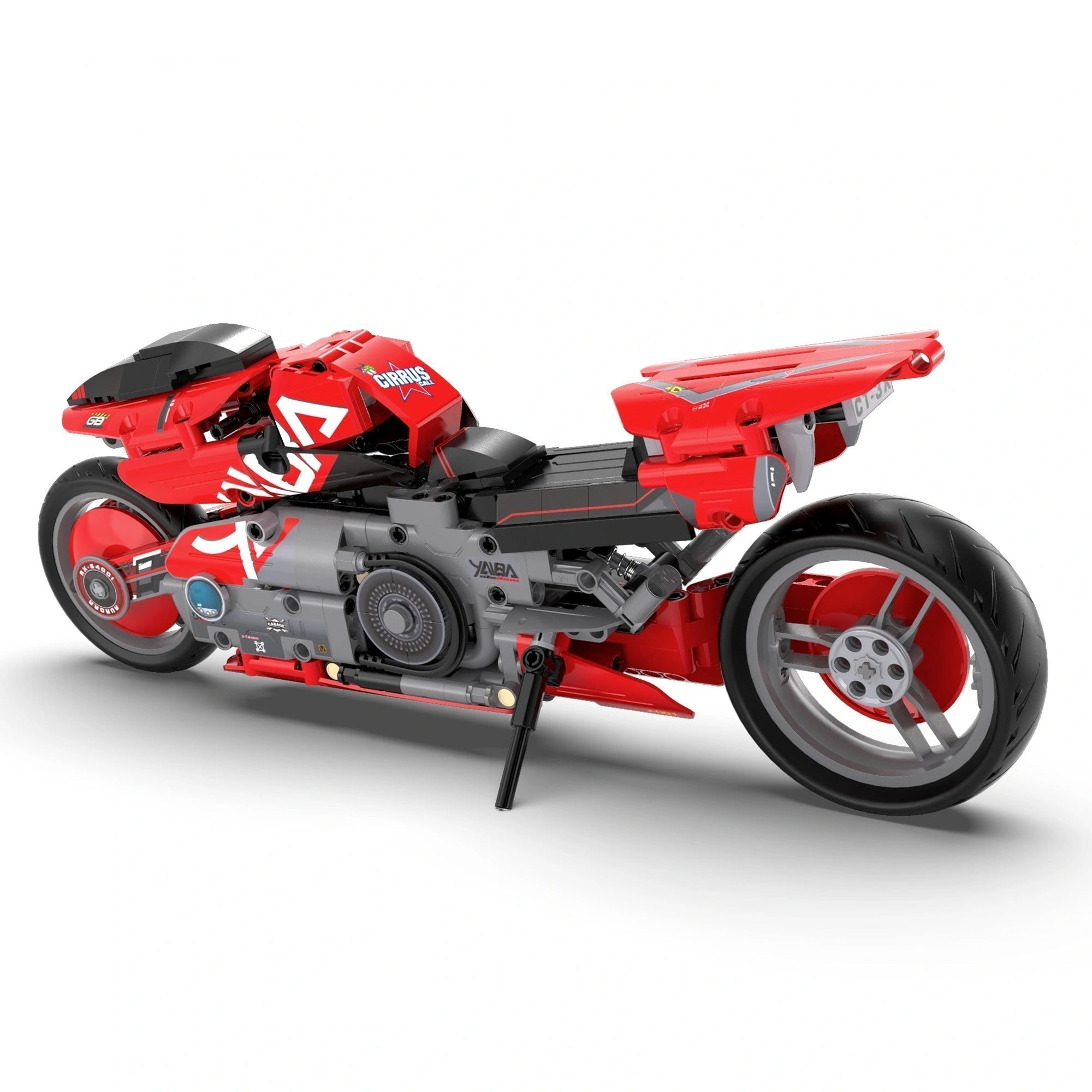 LEGO MOC Cyberpunk CT-3X Street Machine | 451pcs - Brick Car Merchant