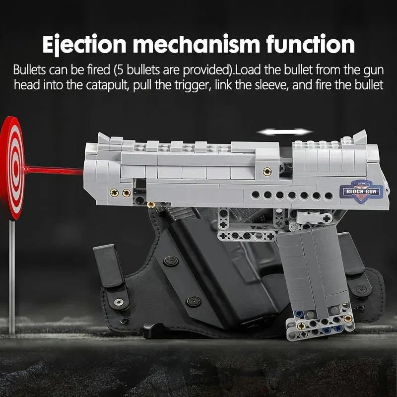 Brick MOC Desert Eagle Military | 307pcs - Brick Car Merchant