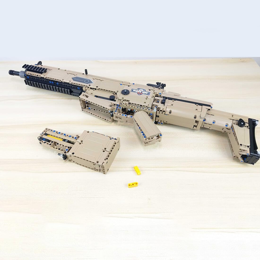 Brick MOC FN SCAR 17S | 1406pcs - Brick Car Merchant