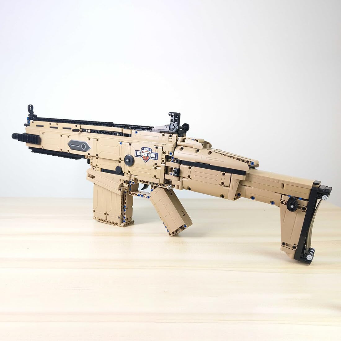 Brick MOC FN SCAR 17S | 1406pcs - Brick Car Merchant