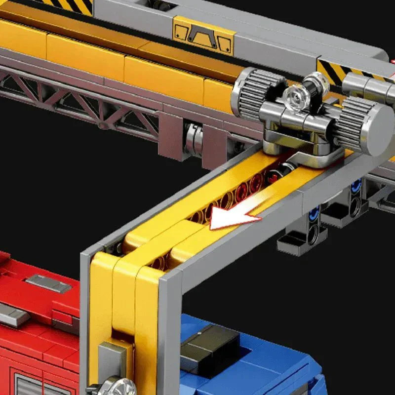 LEGO MOC Freight Train | 1979pcs - Brick Car Merchant