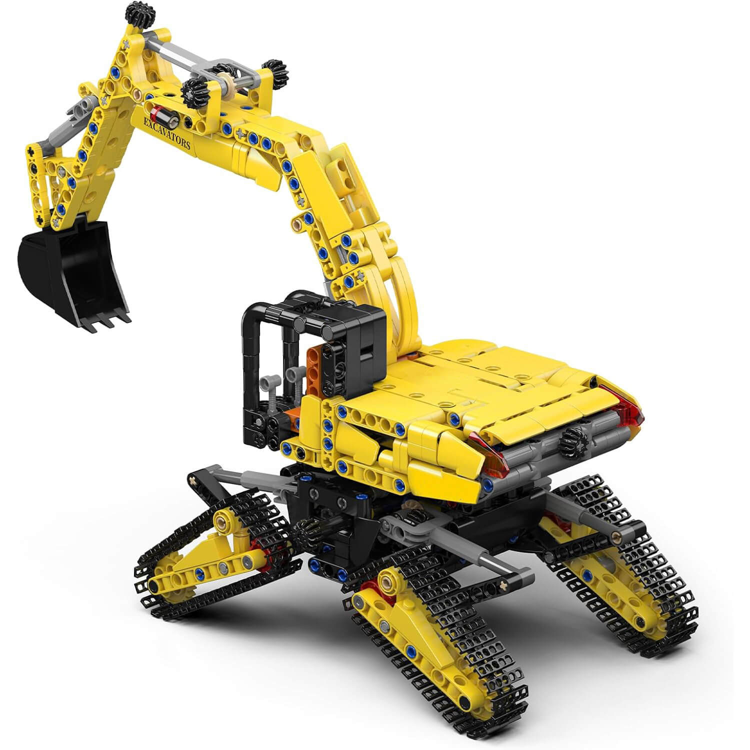 LEGO MOC Futuristic Concept Excavator | 840pcs - Brick Car Merchant