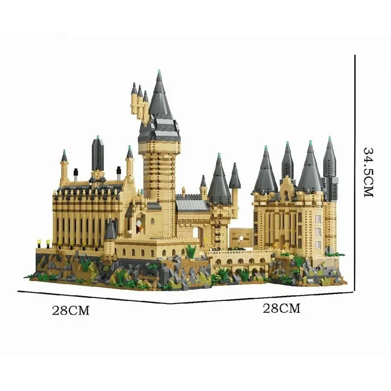 Brick MOC Hogwarts Magic School | 6369pcs - Brick Car Merchant
