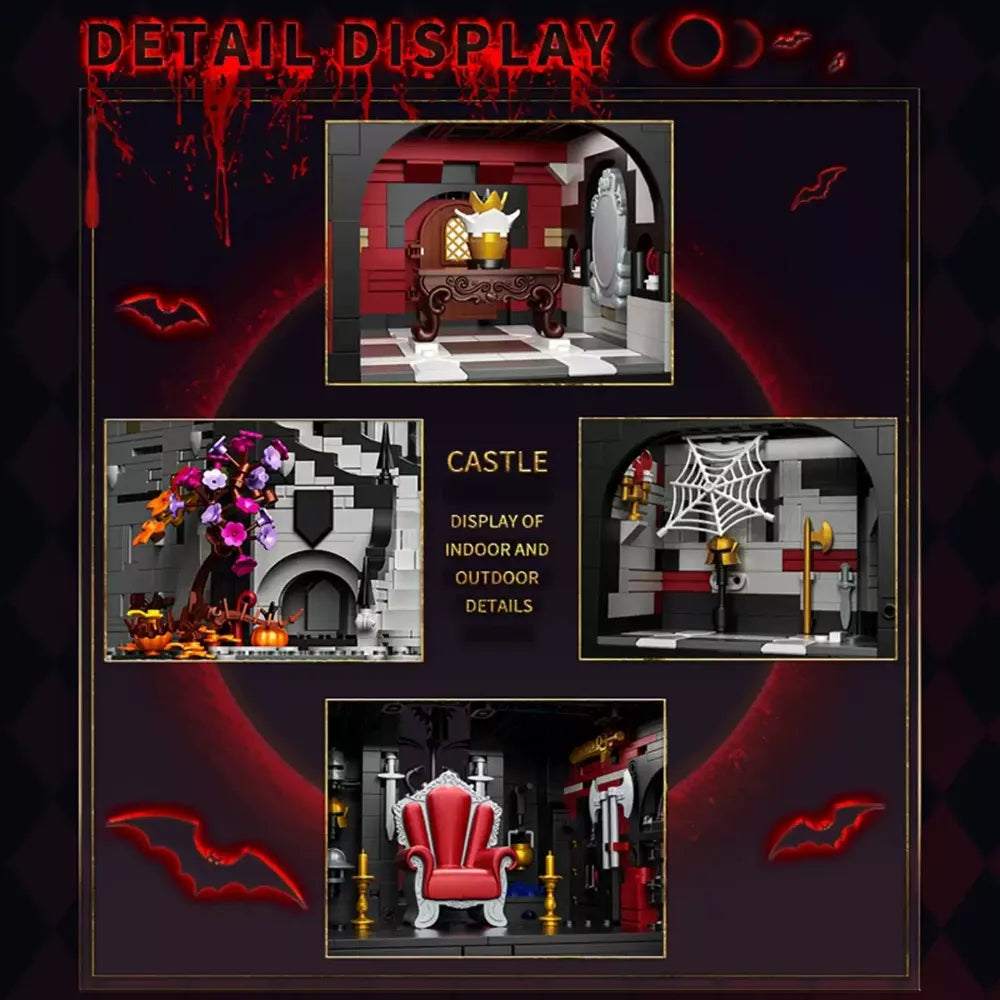 Brick MOC Vampire Draculas Castle | 3900pcs - Brick Car Merchant