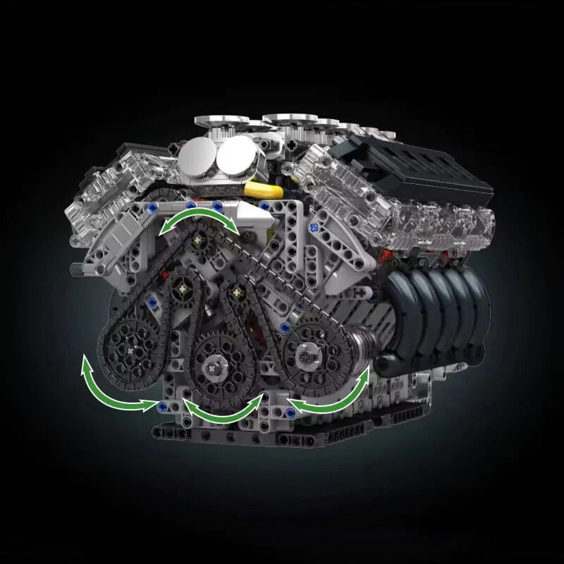 LEGO MOC V10 Naturally Aspired JDM | 1833pcs - Brick Car Merchant