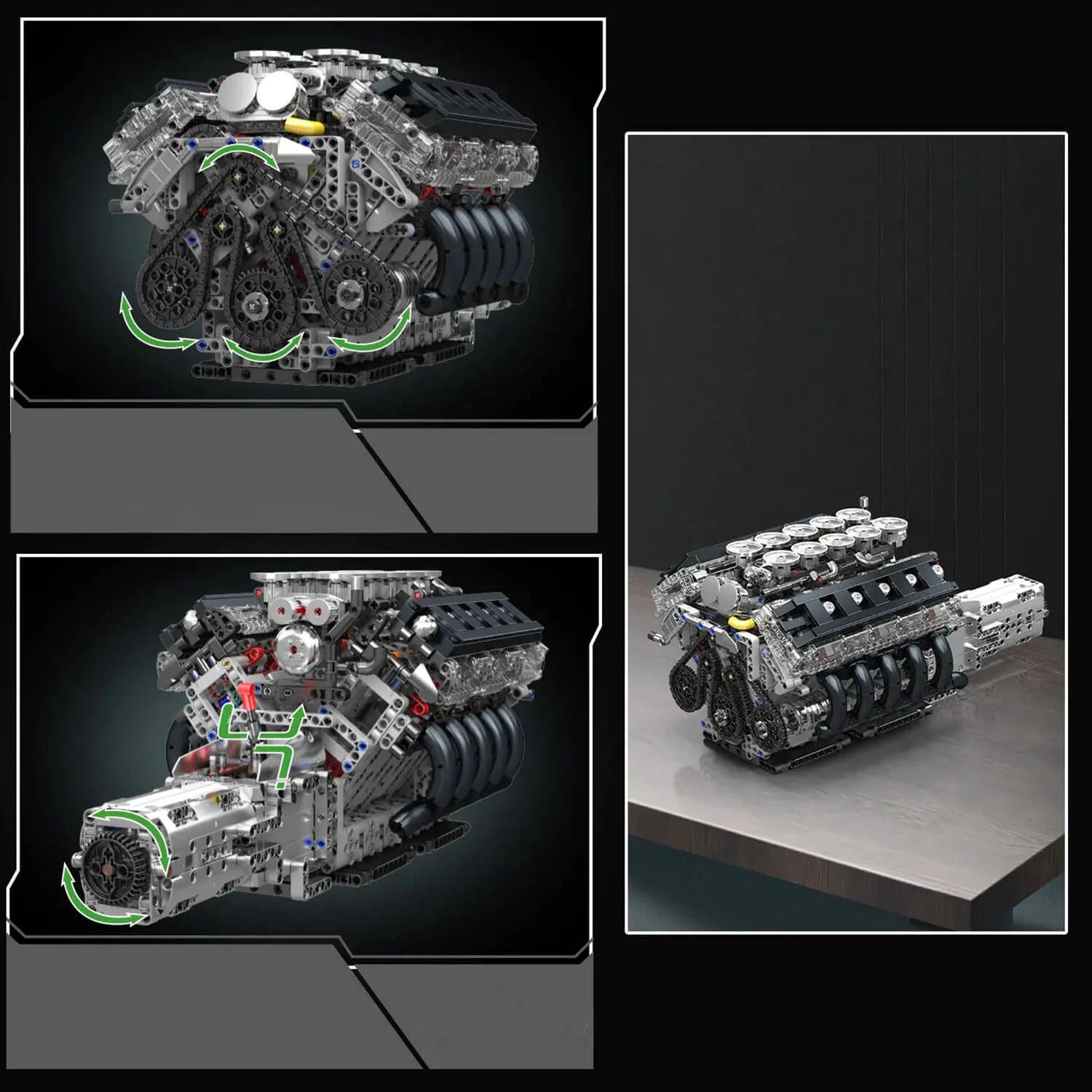 LEGO MOC V10 Naturally Aspired JDM | 1833pcs - Brick Car Merchant